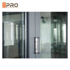 As portas de dobradura de alumínio da isolação térmica personalizaram o Bi do quadro de porta da cor 2.0MM que dobra o doo de alumínio da dobradura das portas exteriores