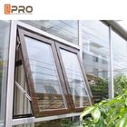 Toldo de alumínio antienvelhecimento Windows para a janela de vidro personalizada do toldo do preço da janela do toldo do tamanho da construção residencial