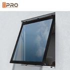 toldo Windows/únicos toldos de alumínio do metal da espessura do quadro de 1.4mm da janela de alumínio de Hung Window da parte superior para awing da casa