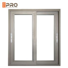 O toalete pequeno Windows deslizante de alumínio da isolação sadia pulveriza a porta vertical de revestimento da janela de deslizamento do preço da janela de deslizamento