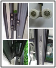 Cor resistente de alta temperatura de alumínio de poupança de energia das portas de dobramento opcional