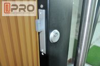 Certificação de alumínio do ISO das portas do pivô da multi cor com parte dianteira de vidro moderada da porta da dobradiça dobro de vidro do pivô da porta do pivô
