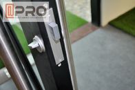 Certificação de alumínio do ISO das portas do pivô da multi cor com parte dianteira de vidro moderada da porta da dobradiça dobro de vidro do pivô da porta do pivô