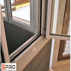 A resistência que da poeira a parte superior de alumínio Hung Window For House Projects personalizou a parte superior do tamanho pendurou as janelas de alumínio pendurou a janela superior, a