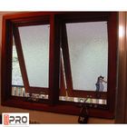 Da janela tripla superior de alumínio do toldo da janela da grelha do toldo de Hung Window Customized Color do som/isolação térmica awnin francês