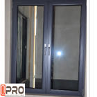 Substituição tripla francesa de alumínio das janelas de batente nos casemen de alumínio da importação aberta manual branca da janela de batente da cor