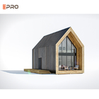 Tipo luxuoso concreto rápido casa de T da casa de campo da casa pré-fabricada recipiente de 40 Ft de madeira