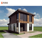 Tipo luxuoso concreto rápido casa de T da casa de campo da casa pré-fabricada recipiente de 40 Ft de madeira