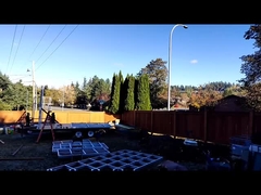 Casas da casa pré-fabricada