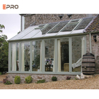 O vidro do wintergarden dos Sunrooms da casa de campo abriga a isolação térmica de alumínio do quadro