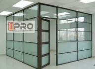 Cubicles de vidro personalizados Paredes de escritório moderno divisórias de vidro 2.0mm sistema de parede