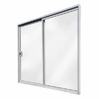 O espaço livre de alumínio moderno moderou a porta da placa de vidro para exalar o vidro automático do sensor do perfil de alumínio da porta da corrediça ISO9001
