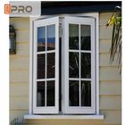 Residencial elimine janelas de batente/janela de gerencio de alumínio com as janelas de alumínio brancas do projeto da grade