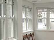 Hung Aluminum Sash Windows de vitrificação dobro ou único/abertura vertical Windows
