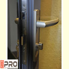 Portas articuladas de alumínio de Grey Color PVDF com a DOBRADIÇA externa do sentido de abertura PARA a dobradiça de porta DE AÇO do balanço da DOBRADIÇA de PORTA da PORTA