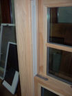 Acessórios horizontais do caixilho da importação da ruptura de Swning únicos Hung Window Glass Frame Thermal