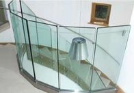 Balaustrada de alumínio frameless de vidro de Spigots 0.3mm da cerca da piscina