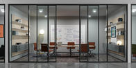 Separação de vidro gravada placa de vidro geada de alumínio do escritório da separação do escritório