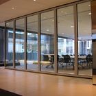 Separações frescas do escritório da parede removível de vidro de alumínio moderna do quadro