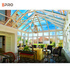 O Sunroom de vidro ereto livre da varanda da sala de Florida personalizou o tamanho
