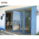 A porta de alumínio ISO9001 da garagem da dobra do Bi da casa interior aprovou