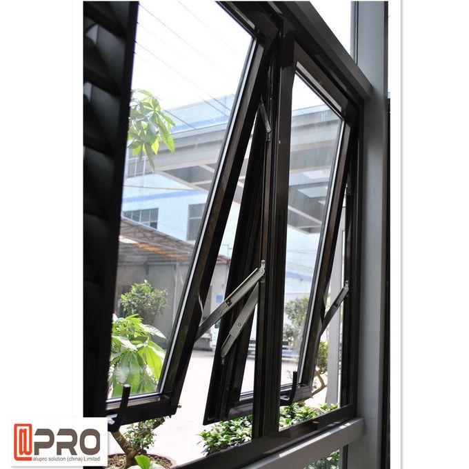 janela de vidro do toldo, janela do toldo com grade, peças de alumínio da janela do toldo, preço Filipinas da janela do toldo